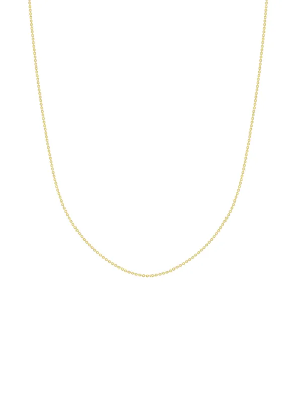 Simple Cable Chain 14K sold by LeMel