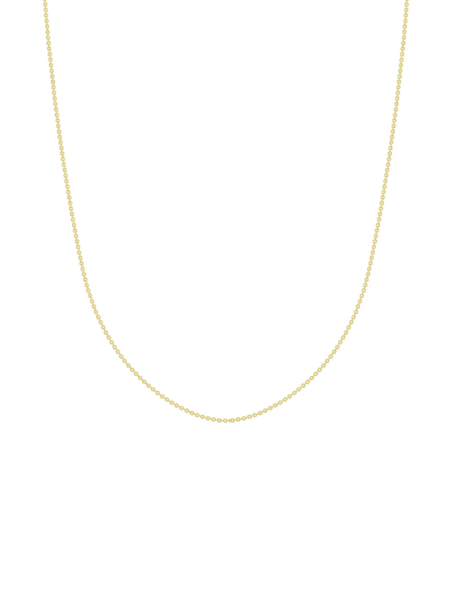 Simple Cable Chain 14K sold by LeMel