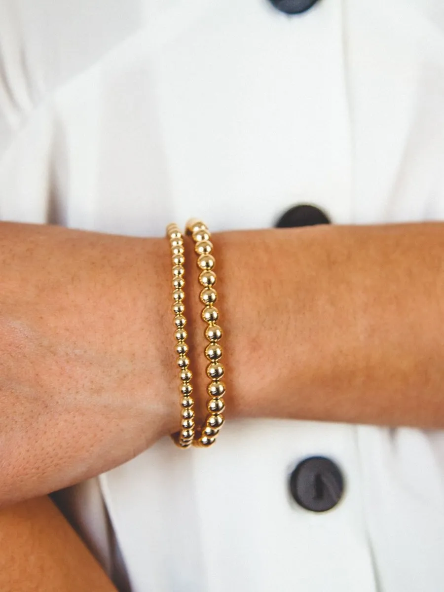 Everyday Stretch Bracelet Set - 5mm + 6mm sold by LeMel product image thumbnail 2