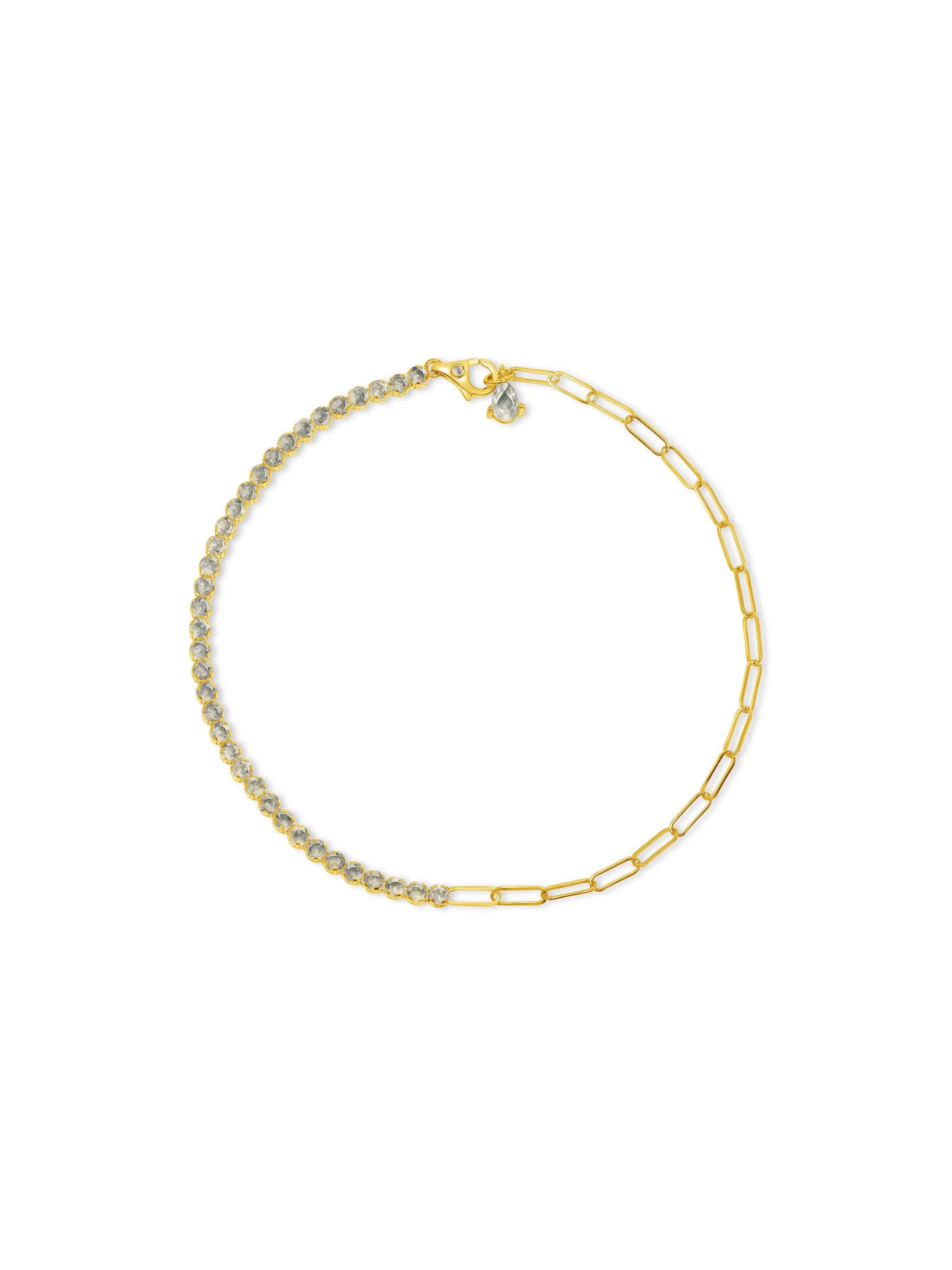 Birthstone Tennis Bracelet - June 14K sold by LeMel