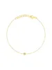 Diamond Bezel Bracelet 14K sold by LeMel