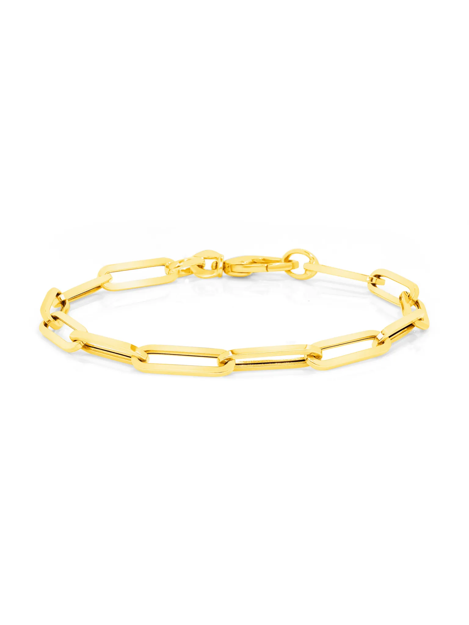 Paperclip 'L' Bracelet 14K sold by LeMel product image thumbnail 4