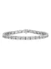 Feather Diamond Tennis Bracelet 14K sold by LeMel