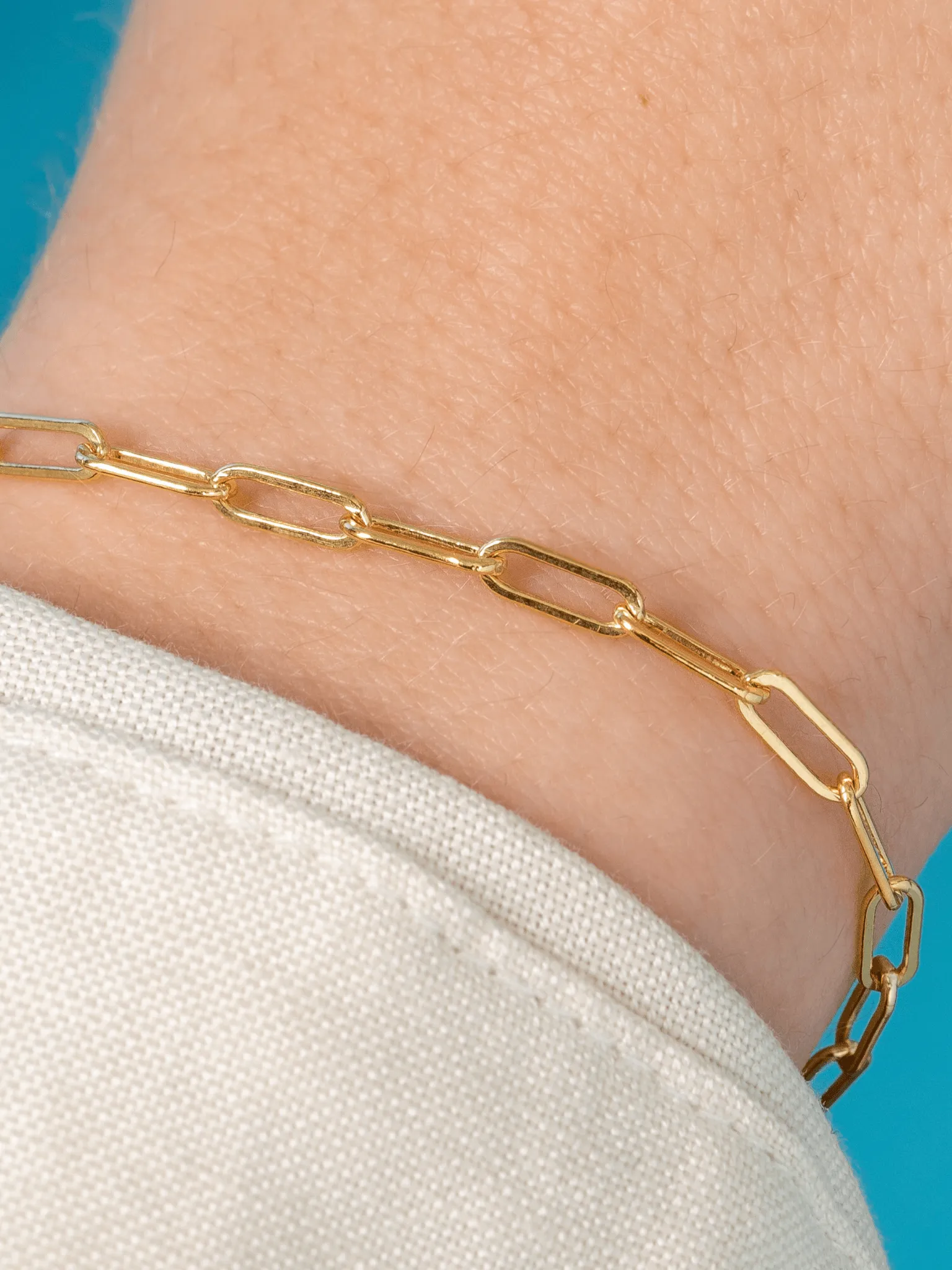 The Paperclip Chain Bracelet sold by LeMel product image thumbnail 2