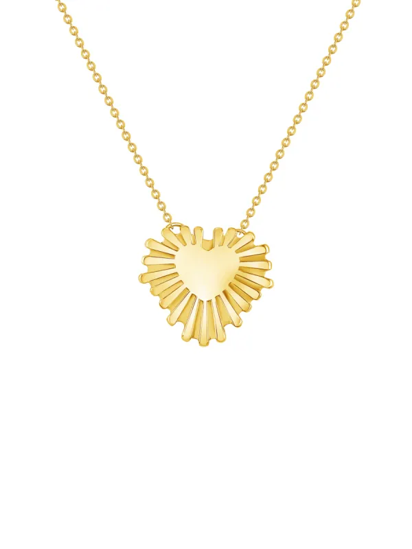 Harper Heart Necklace sold by LeMel