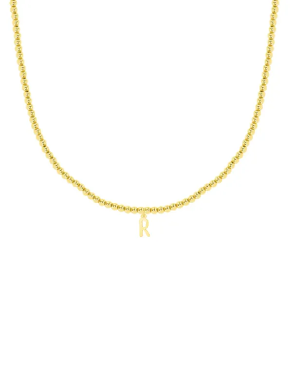 Initial Everyday Beaded Choker sold by LeMel