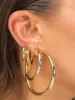 Chunky Hoop Earrings sold by LeMel