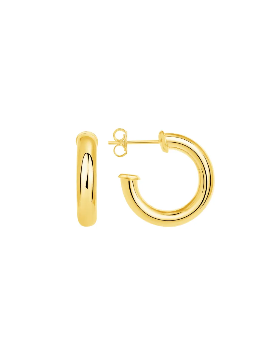 Chunky Hoop Earrings sold by LeMel