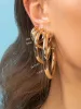 Chunky Hoop Earrings sold by LeMel
