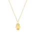 Hamsa Diamond Necklace 14K sold by LeMel