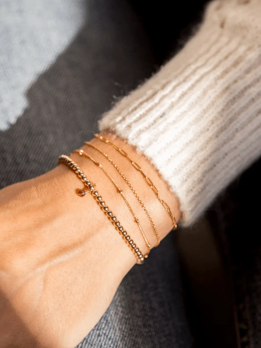 Favorite Mixed Chain Layering Bracelet sold by LeMel product image thumbnail 5