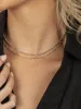 Paperclip 'S' Chain Necklace sold by LeMel