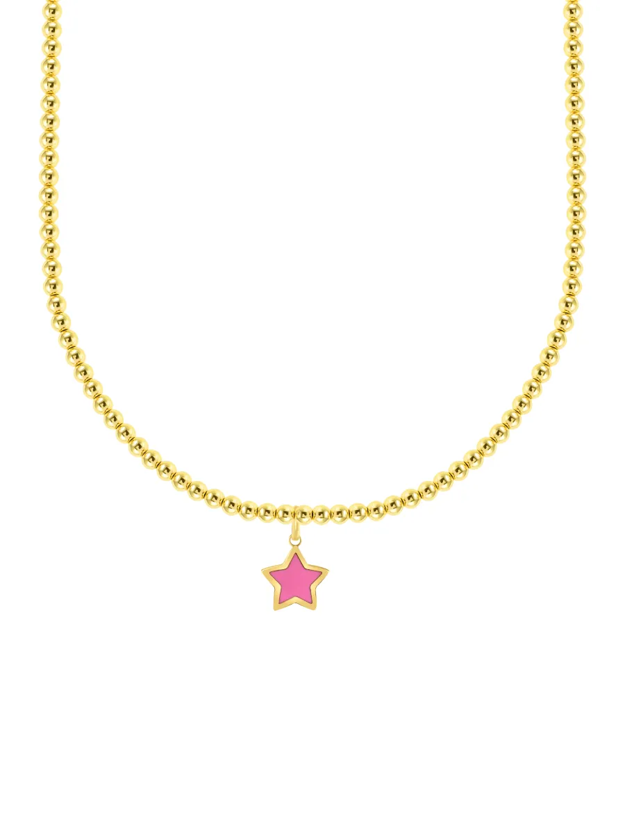 Sophie Star Beaded Choker Necklace sold by LeMel