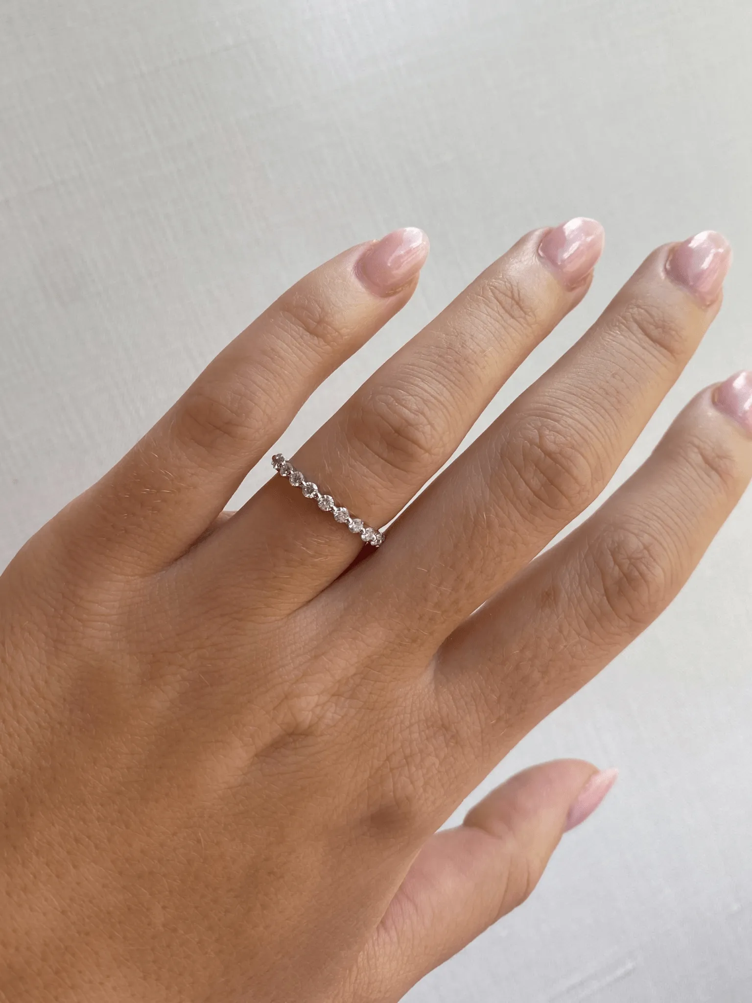 Round Single Prong Band (.50 ct. tw.) 14K sold by LeMel product image thumbnail 2