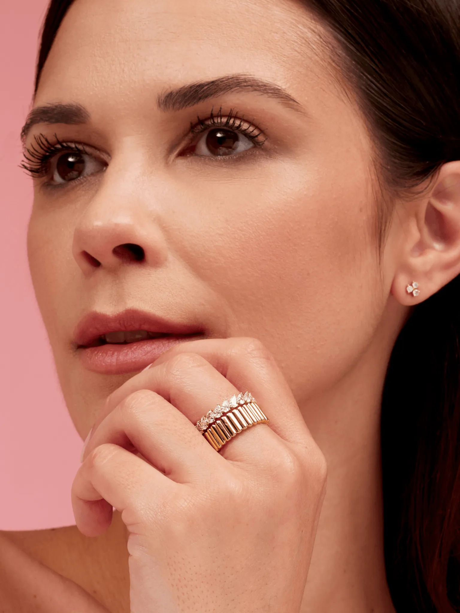 Fluted Gold Ring 14K sold by LeMel product image thumbnail 4