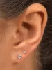 Teeny Diamond Stud Earring 14K sold by LeMel