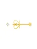 Teeny Diamond Stud Earring 14K sold by LeMel
