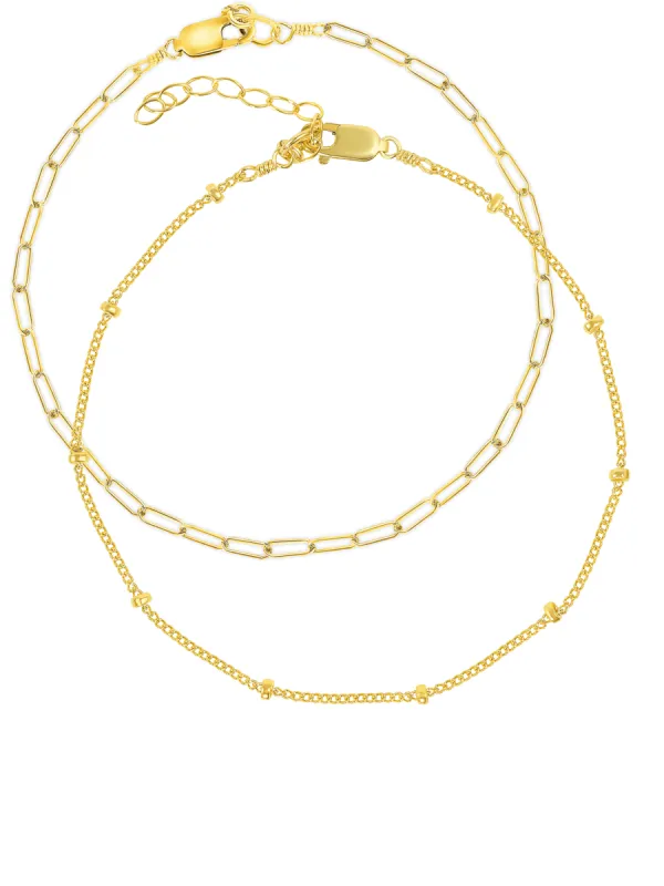 Dainty Bracelet Layering Set sold by LeMel