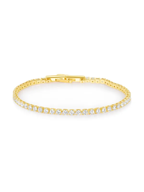 CZ Tennis Bracelet - Medium sold by LeMel