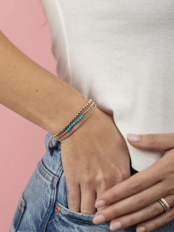 Turquoise Bracelet Set sold by LeMel