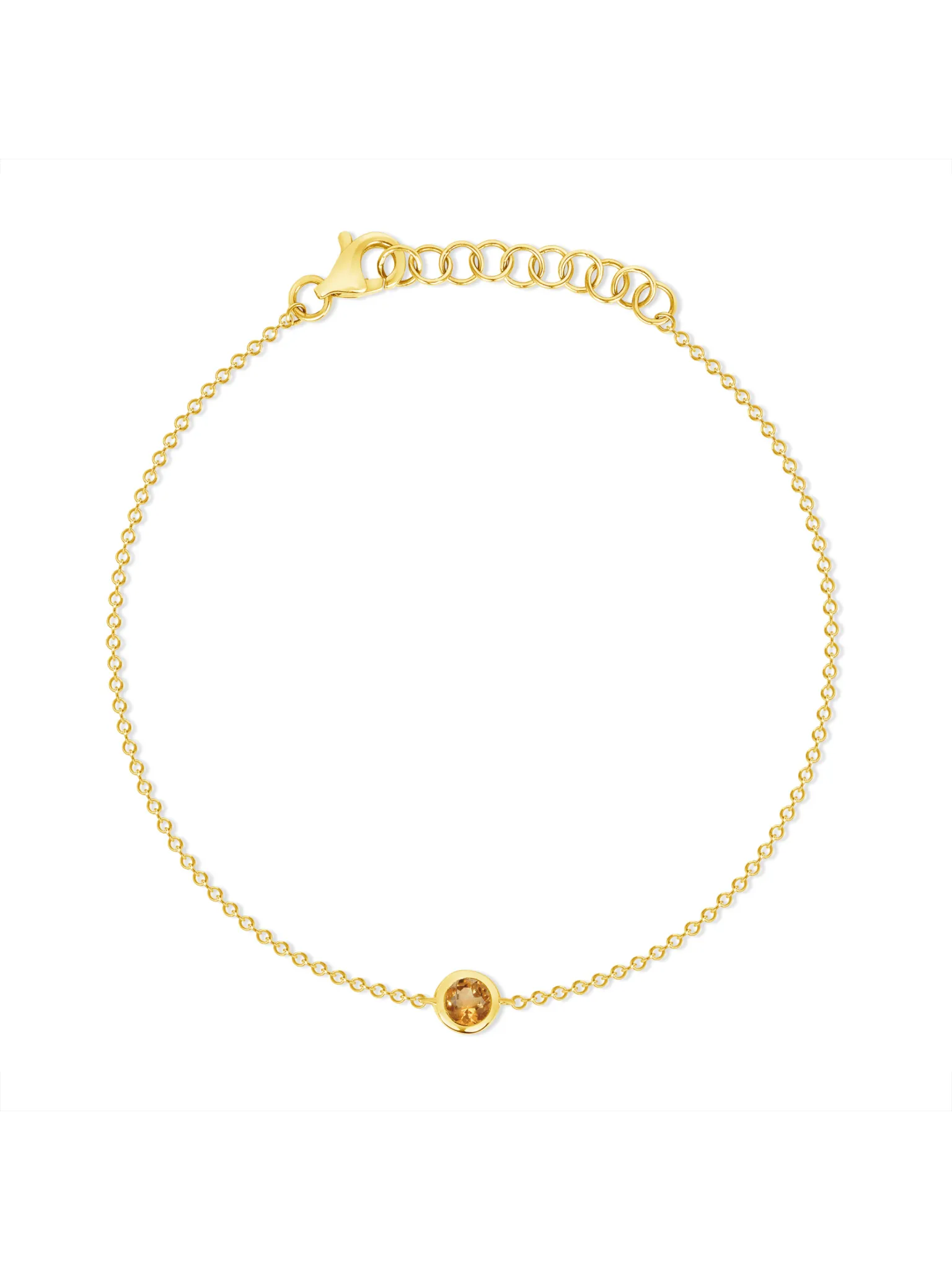 Birthstone Bracelet 14K sold by LeMel