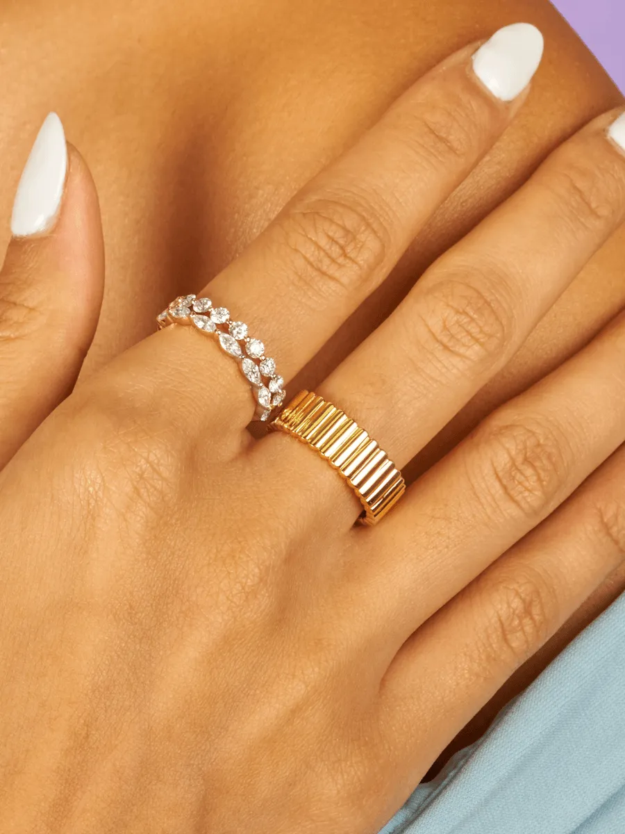 Round Single Prong Band (.80 ct. tw.) 14K sold by LeMel product image thumbnail 5