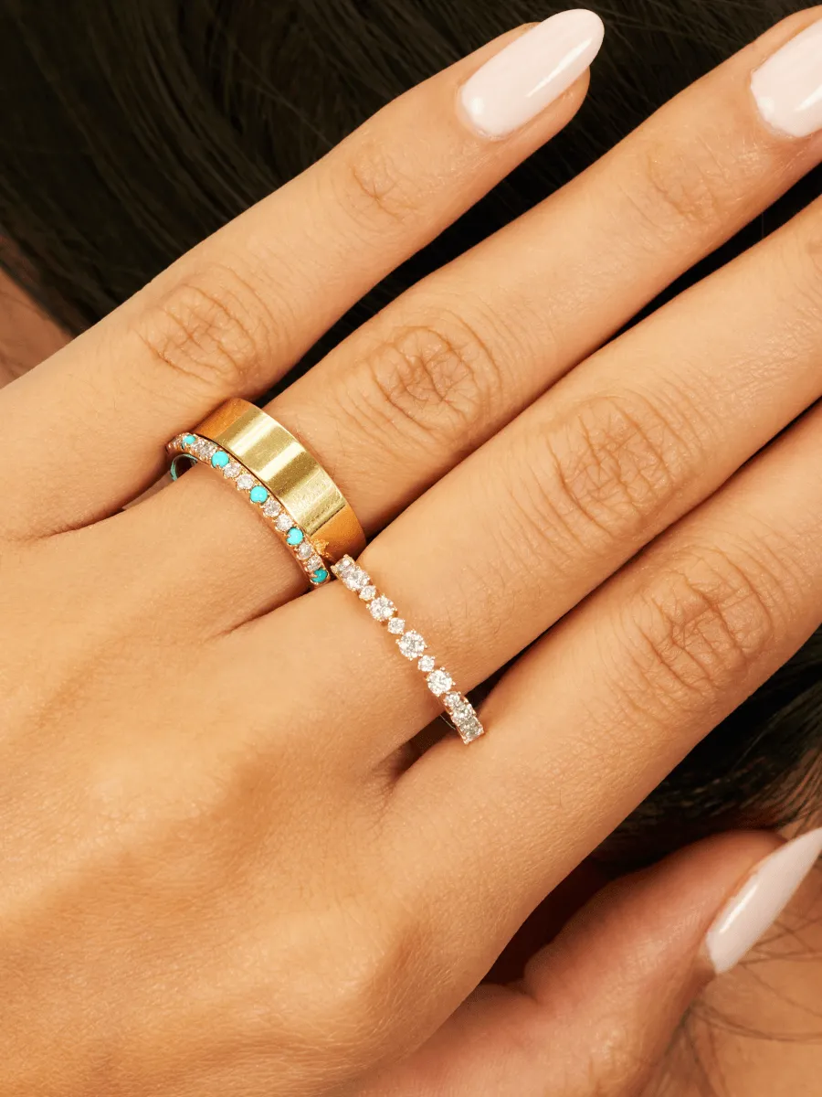 Sadie Diamond Ring 14K sold by LeMel product image thumbnail 5