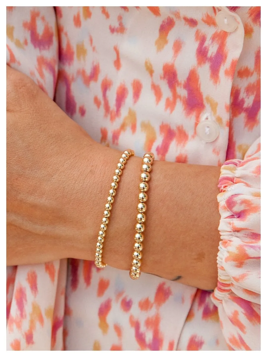 Everyday Stretch Bracelet Set - 4mm + 5mm sold by LeMel product image thumbnail 2