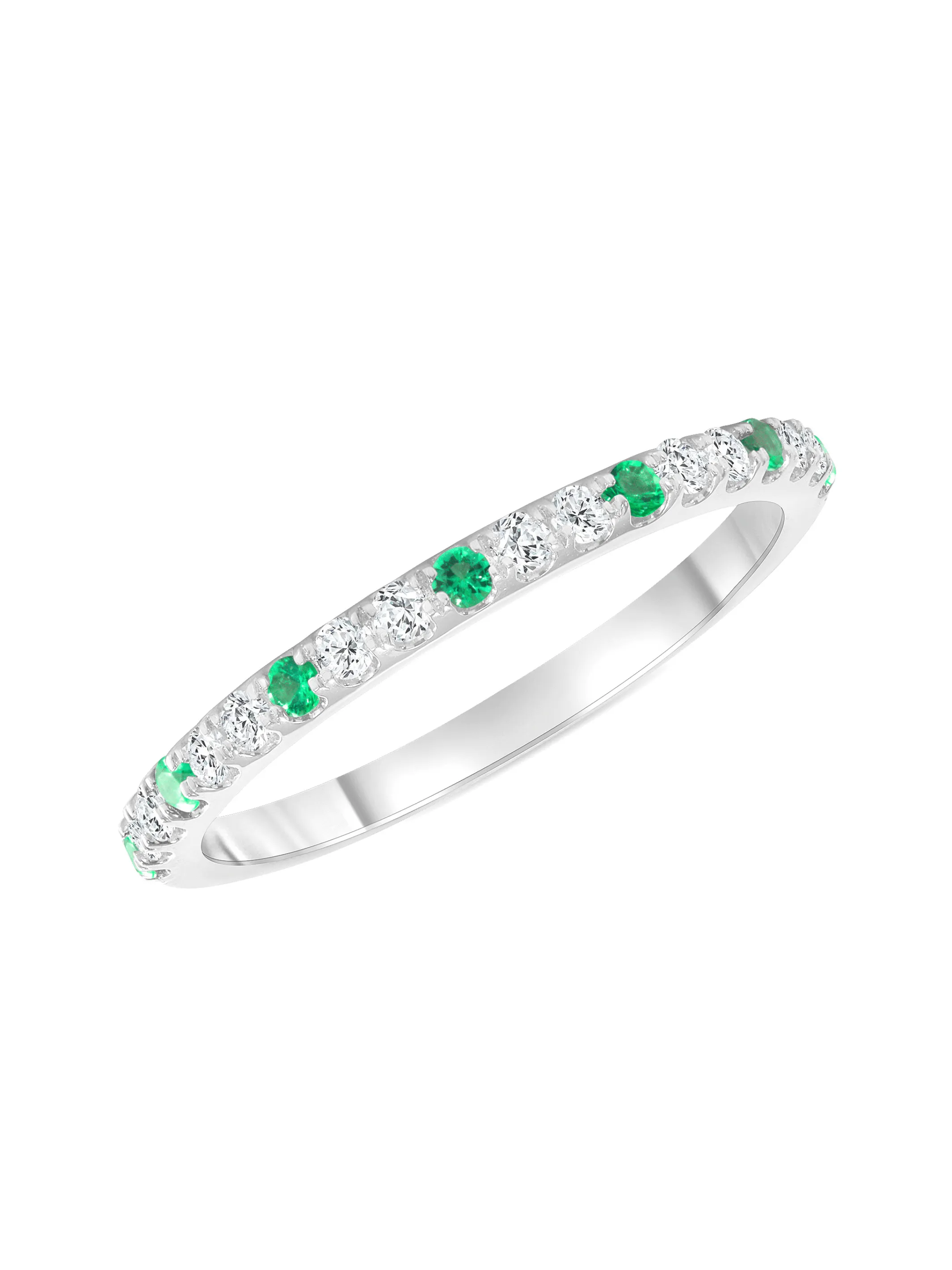 Birthstone Ring - May Emerald 14K sold by LeMel product image thumbnail 3