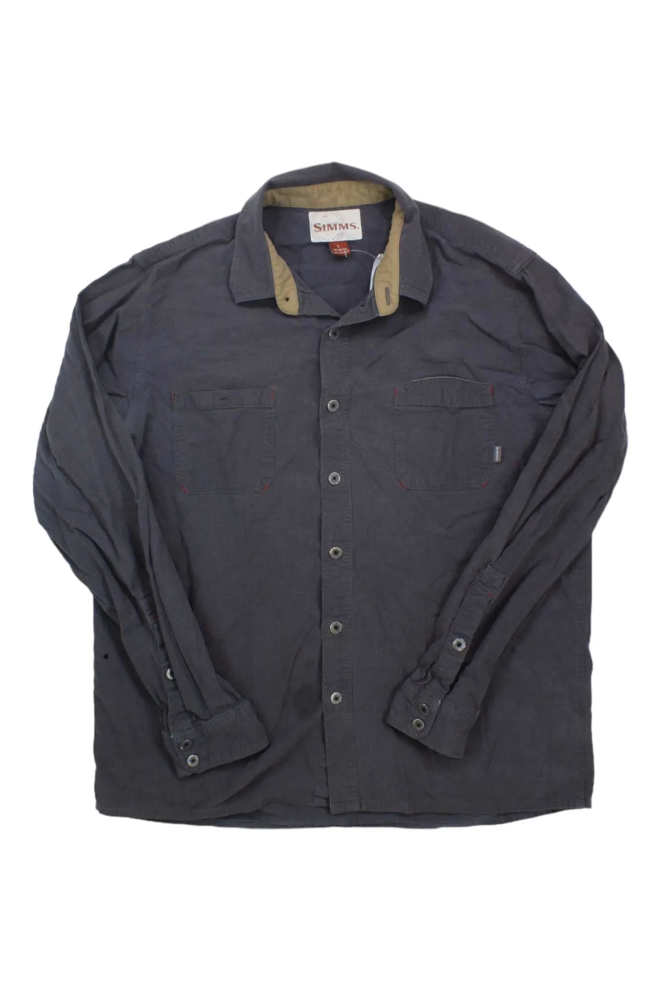 Simms Mens Casual Button Up Long Sleeve Top sold by Out&Back Outdoor