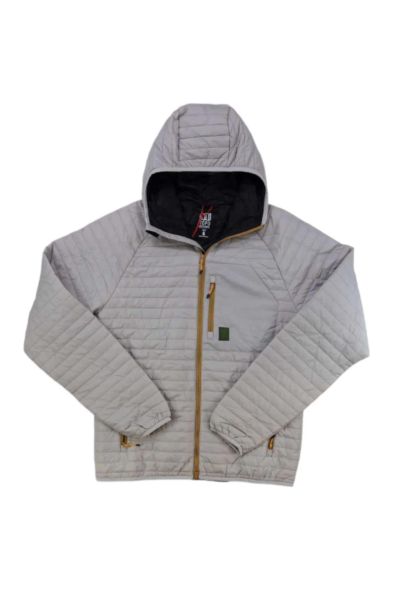 Topo Designs Mens Global Puffer Hoodie sold by Out&Back Outdoor