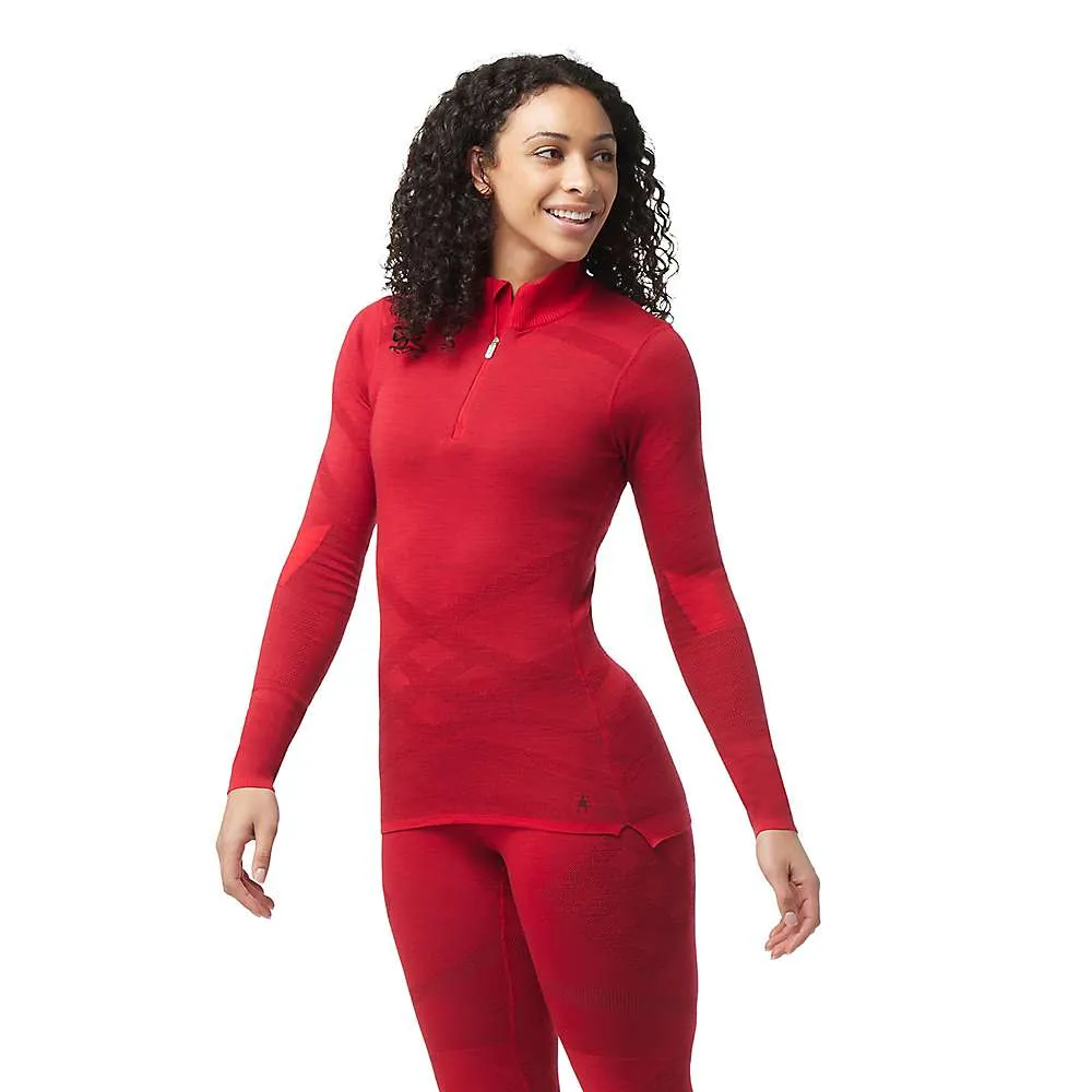 Smartwool Women's Intraknit Thermal Merino Base Layer 1/4 Zip sold by Out&Back Outdoor