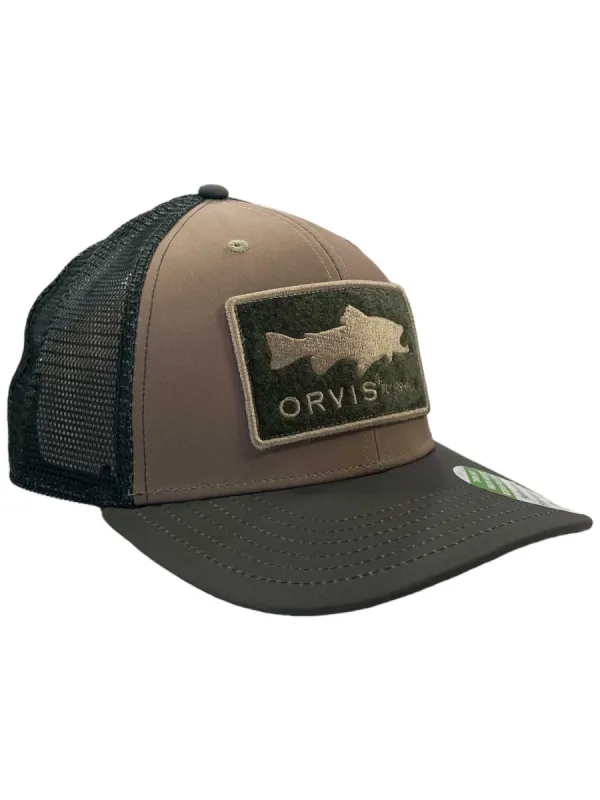 Orvis Covert Fish Series Trucker Hat sold by Out&Back Outdoor