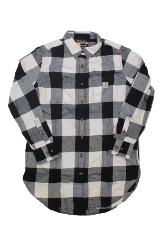 Carhartt Womens Rugged Flex Relaxed Fit Midweight Flannel LS Plaid Tunic sold by Out&Back Outdoor