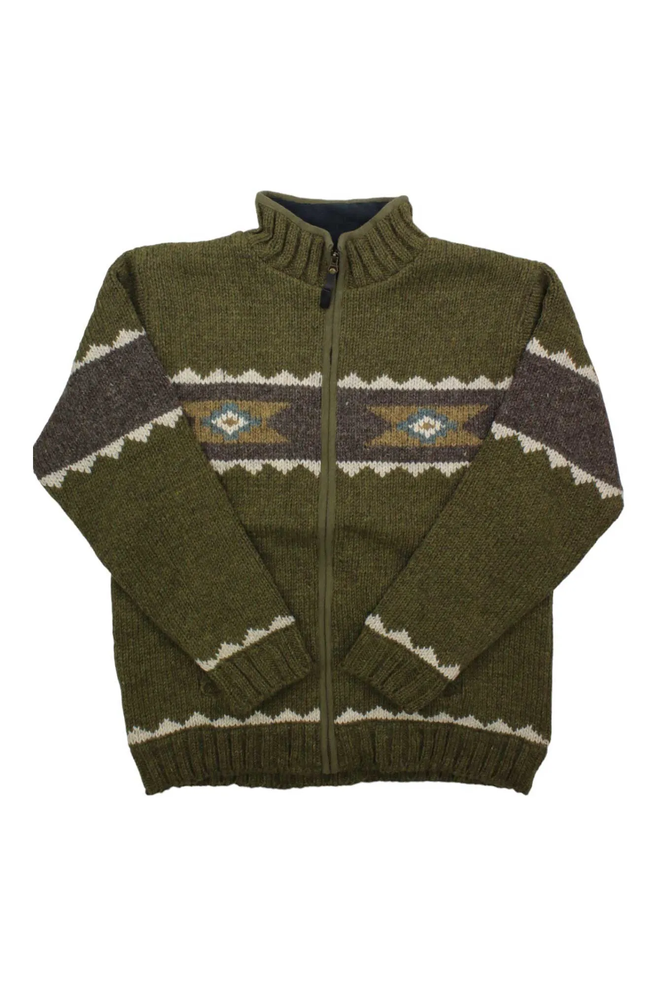Lost Horizons Men's Navajo Fleece Lined Sweater sold by Out&Back Outdoor