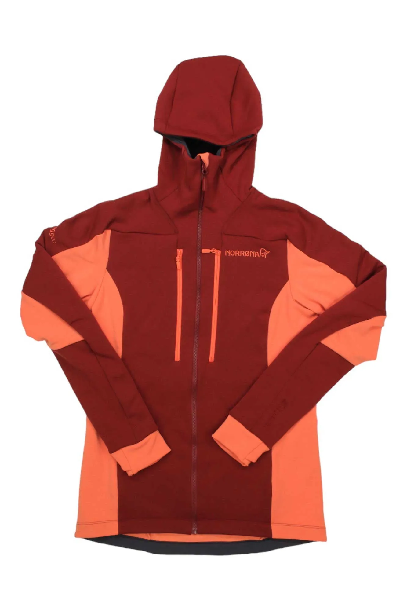 Norrona Women's Trollveggen Powerstretch Pro Zip Hoodie sold by Out&Back Outdoor product image thumbnail 2
