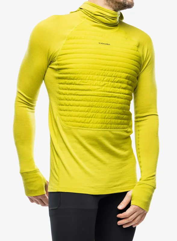 Icebreaker Men's Zoneknit Insulated LS Hoodie made by Icebreaker
