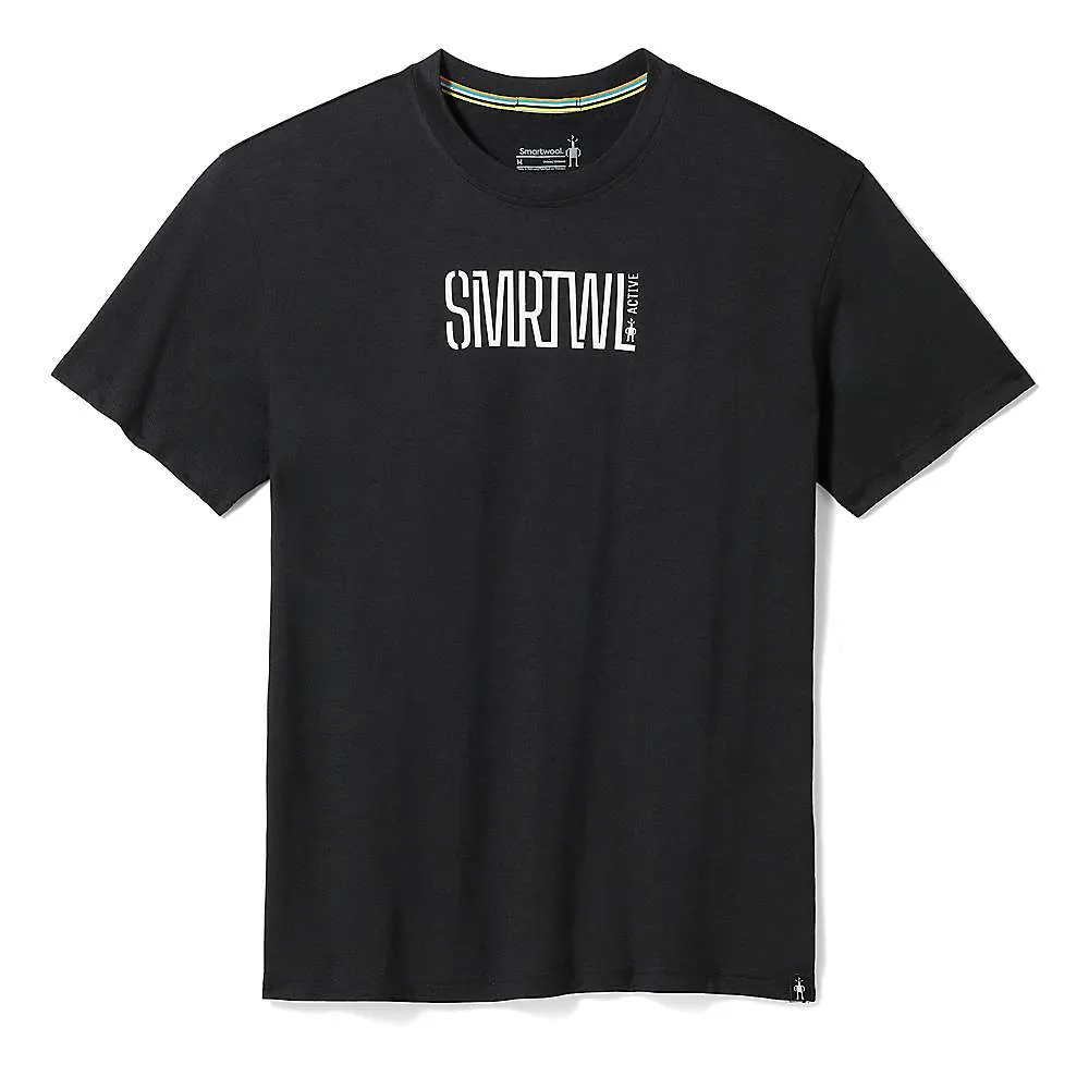 Smartwool Active Logo Graphic SS Tee sold by Out&Back Outdoor