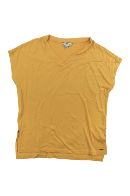 Orvis Womens Short Sleeve V-Neck Knit Top sold by Out&Back Outdoor
