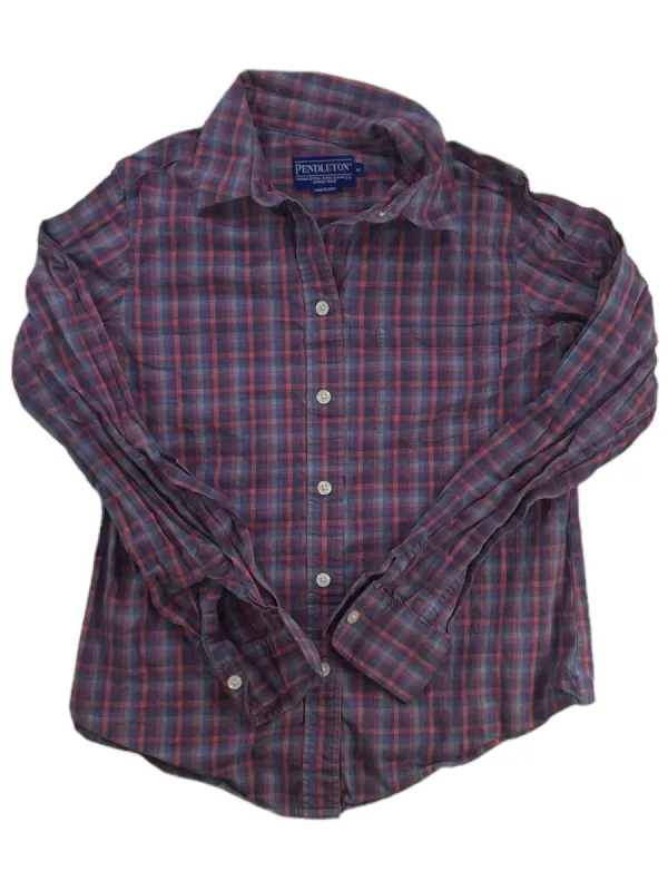 Pendleton Womens Plaid Button Up Long Sleeve Shirt sold by Out&Back Outdoor