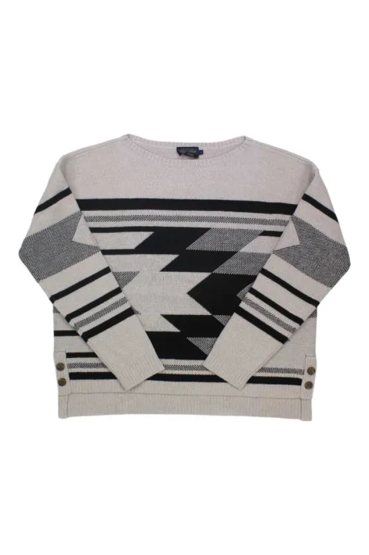 Pendleton Women's Side Button Merino Sweater made by Pendleton