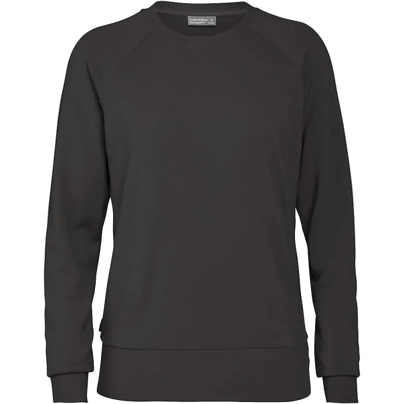 Icebreaker Women's Nature Dye Helliers LS Crewe made by Icebreaker