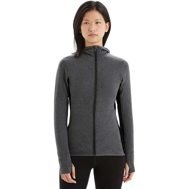 Icebreaker Women's Descender LS Zip Hoody sold by Out&Back Outdoor