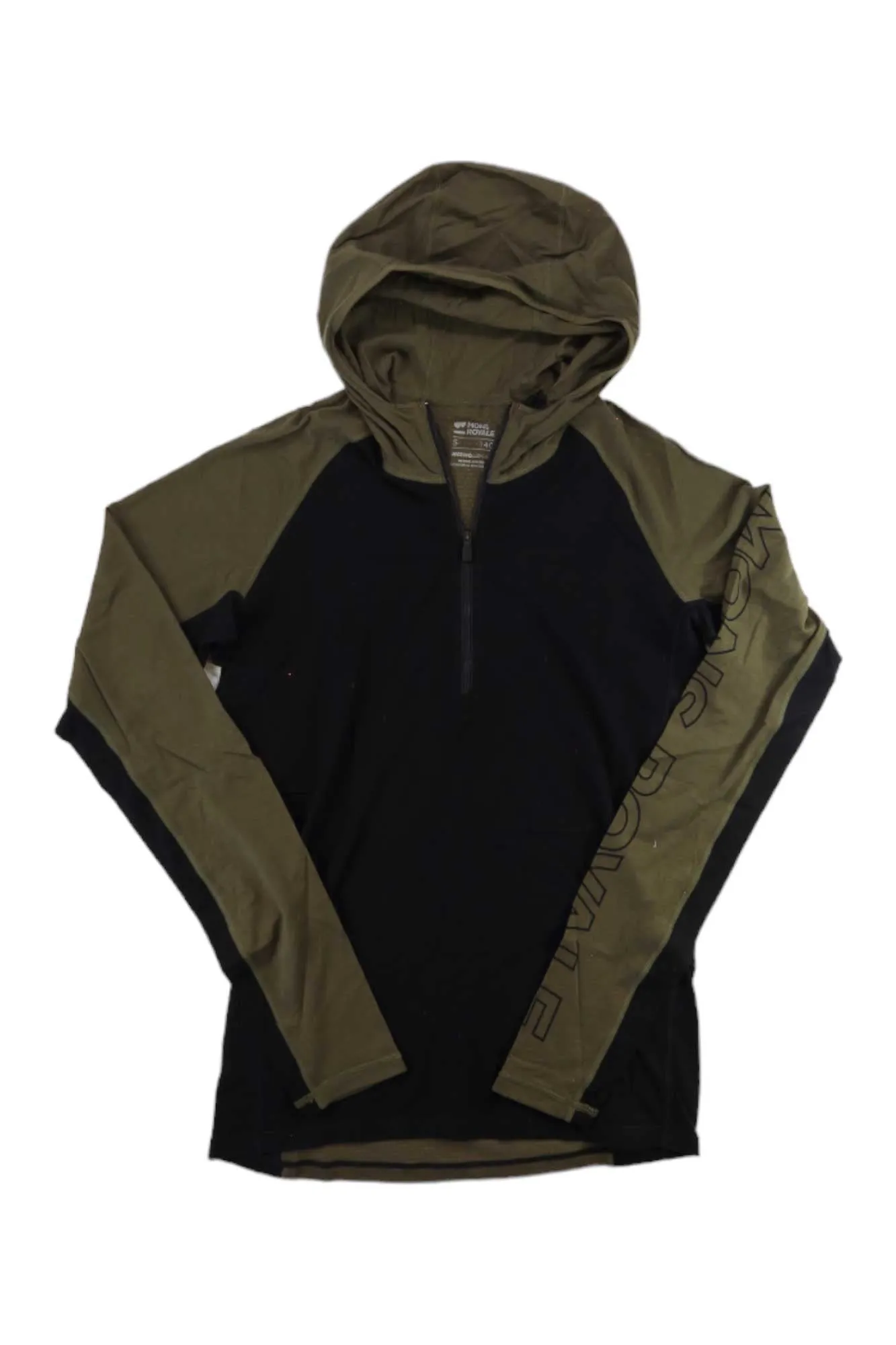 Mons Royale Mens Temple Tech Hood Top sold by Out&Back Outdoor product image thumbnail 2