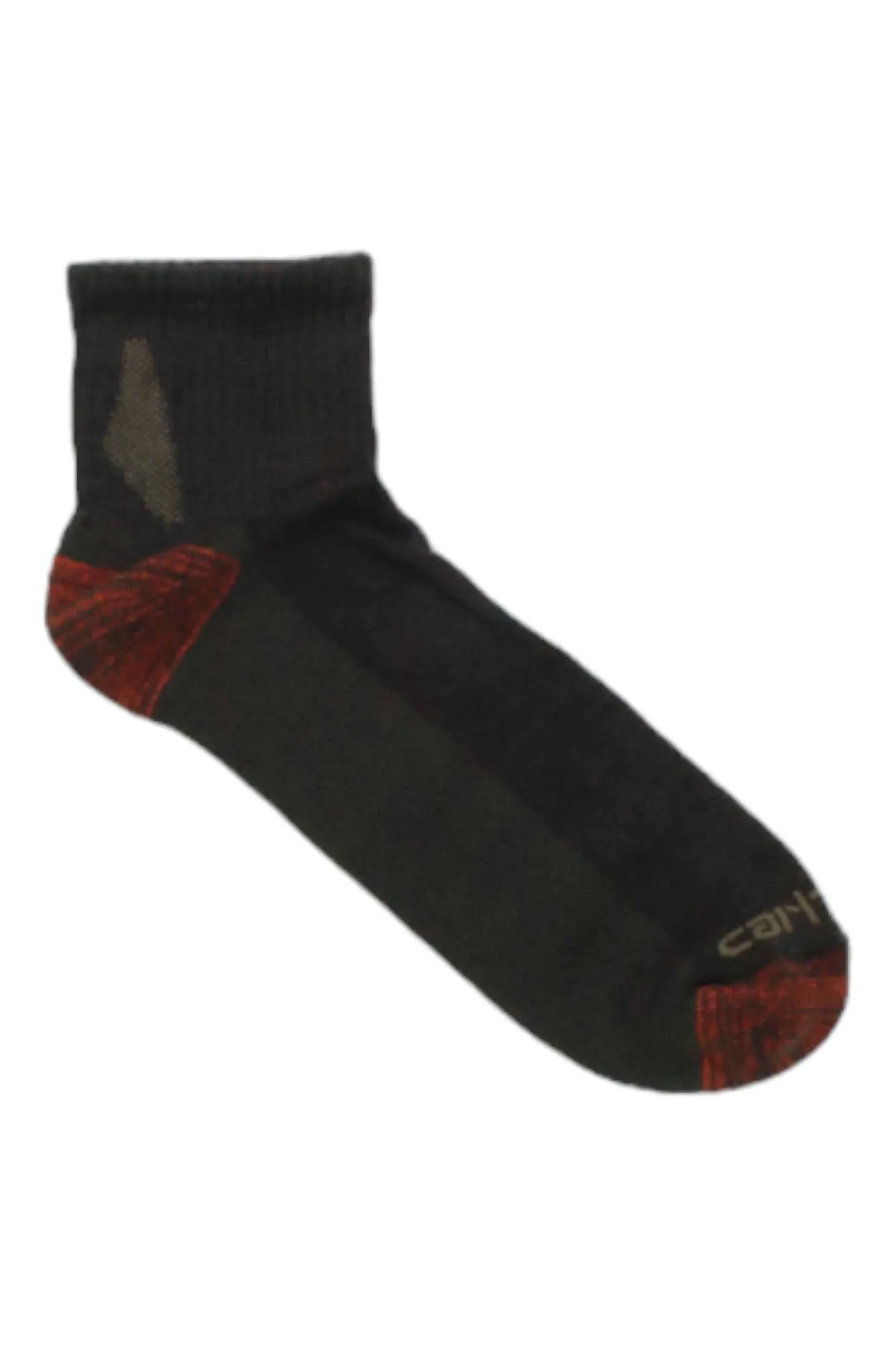 Carhartt Men's Midweight Merino Wool Blend Quarter Sock sold by Out&Back Outdoor product image thumbnail 2