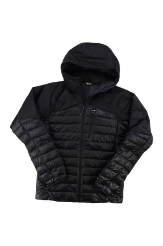 Outdoor Research Mens Helium Down Hooded Jacket sold by Out&Back Outdoor