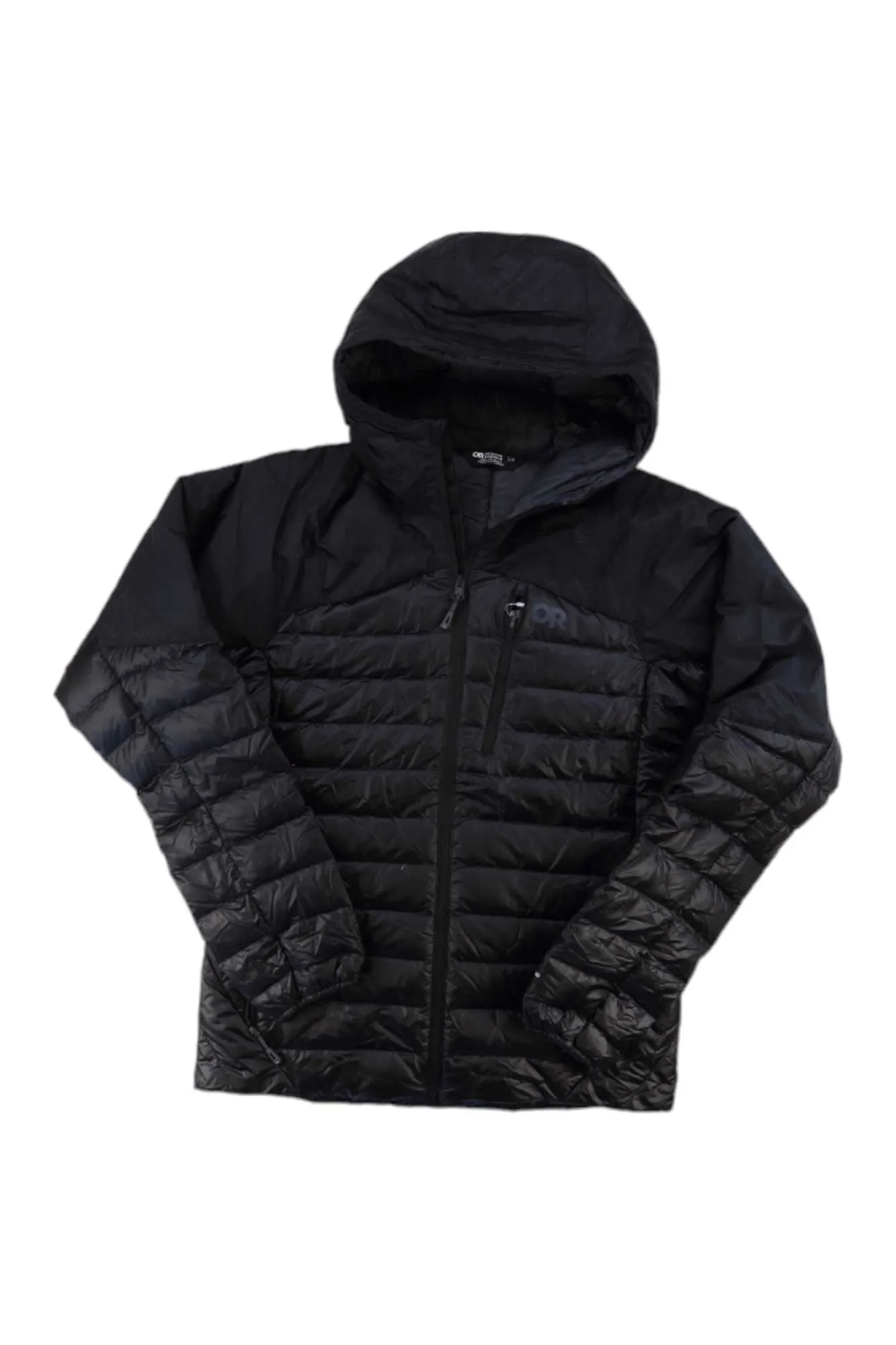 Outdoor Research Mens Helium Down Hooded Jacket sold by Out&Back Outdoor