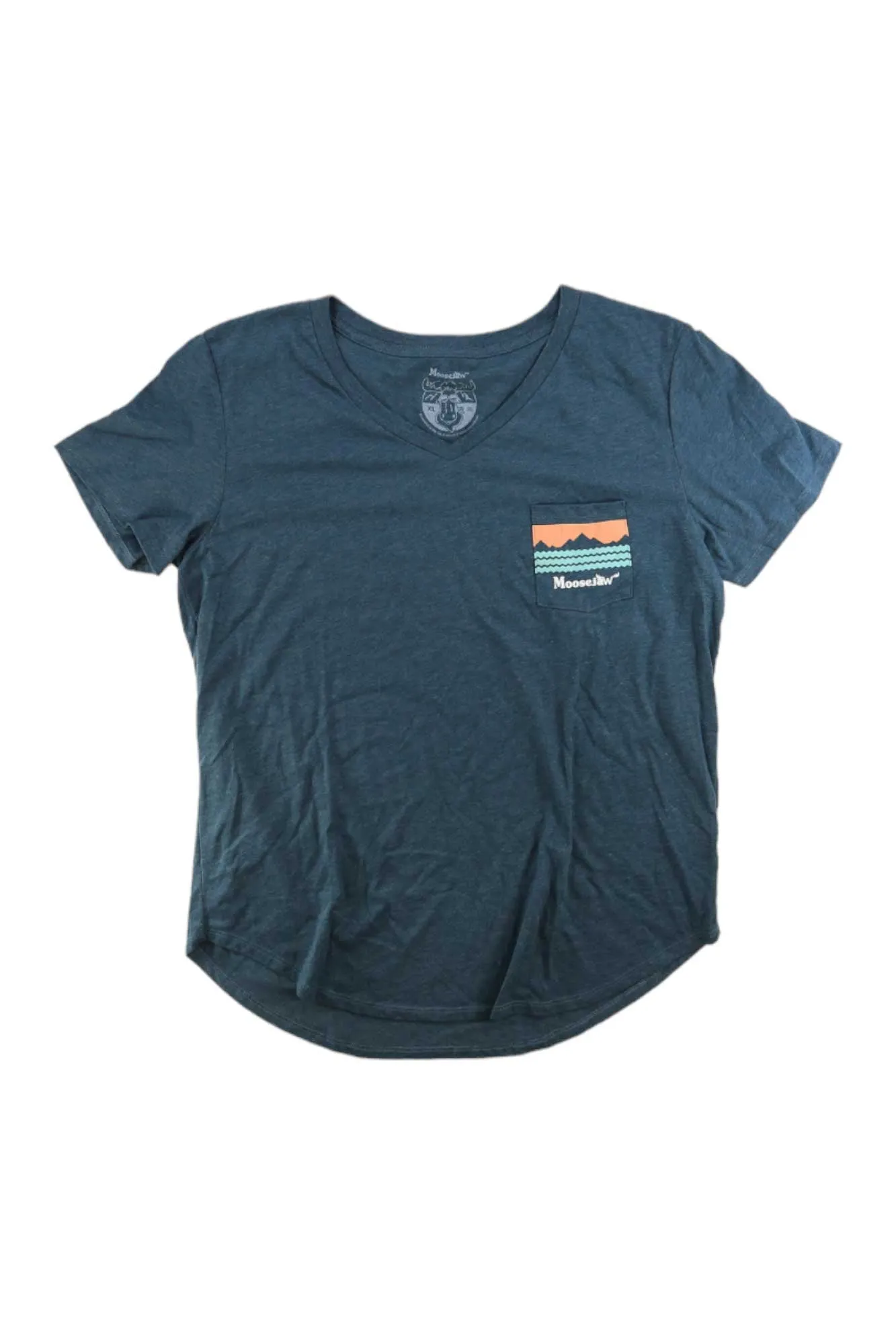 Moosejaw Womens Peak Original Flowy V-Neck SS Pocket Tee sold by Out&Back Outdoor product image thumbnail 4