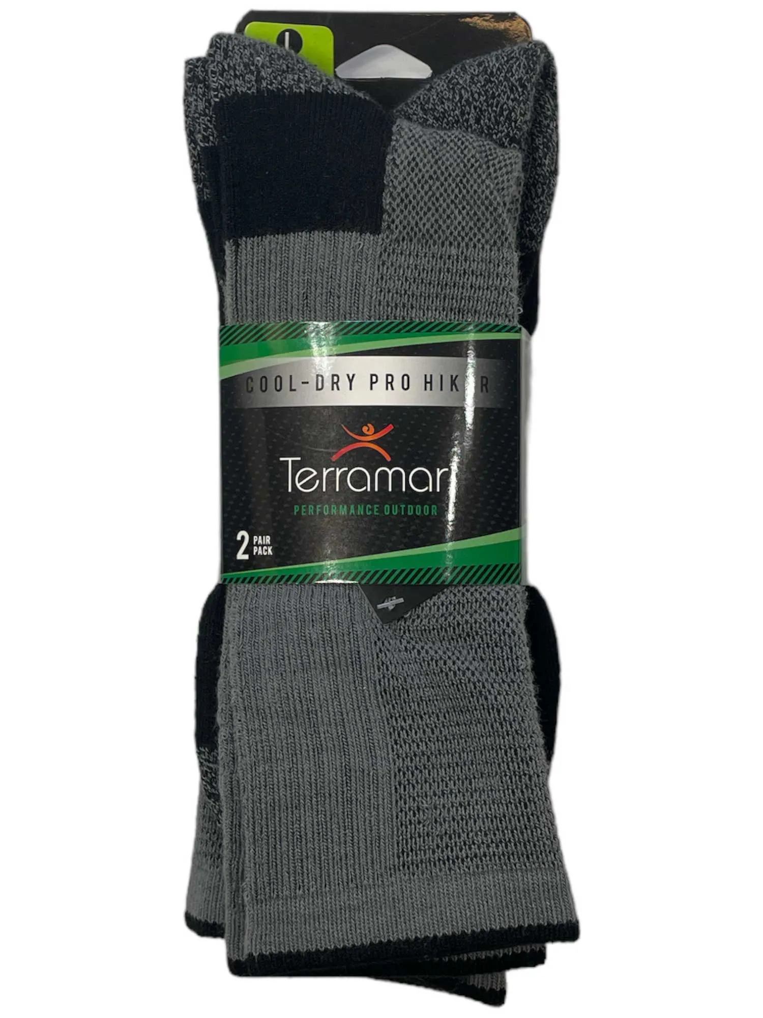 Terramar Cool-Dry Pro Hiker Sock 2 Pack sold by Out&Back Outdoor