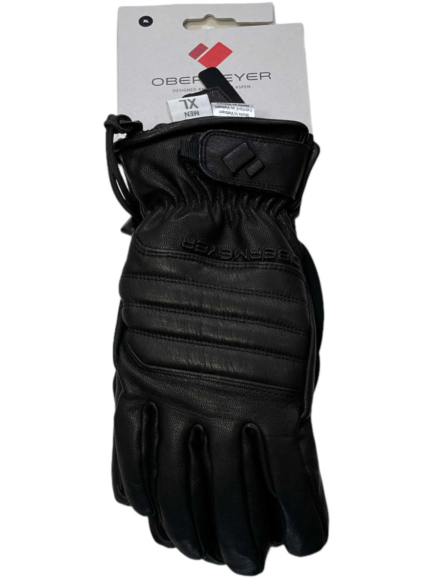 Obermeyer Men's Leather Glove sold by Out&Back Outdoor product image thumbnail 2